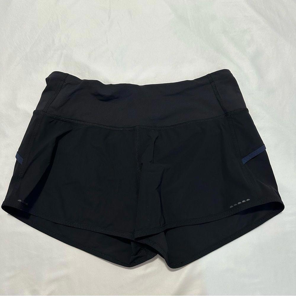 Lululemon BLACK CLASSIC SPEED ATHLETIC RUNNING SHORTS